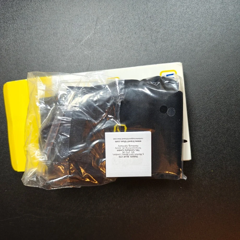 Travel Blue Pressure Socks‎ Black Medium Gentle Compression Flight Socks 791